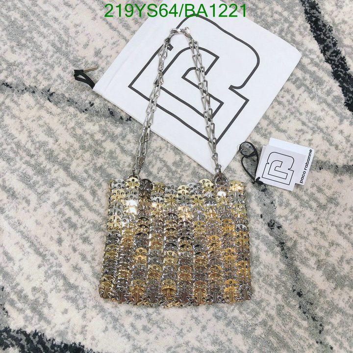 Paco Rabanne Bag-(4A)-Diagonal-,Code: BA1221,$ 285USD