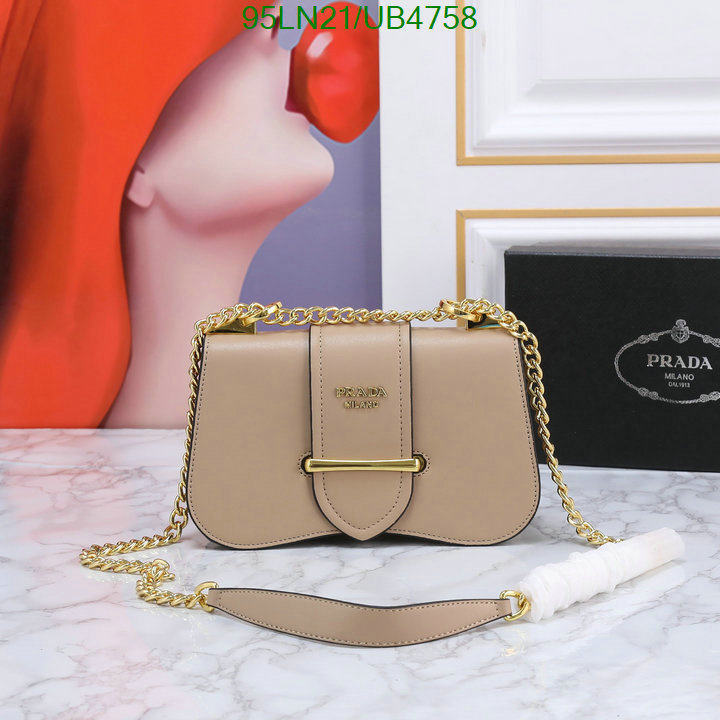 Prada Bag-(4A)-Diagonal- Code: UB4758 $ 124USD