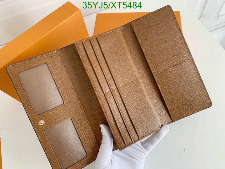 LV Bags-(4A)-Wallet-,Code: XT5484,$ 46USD