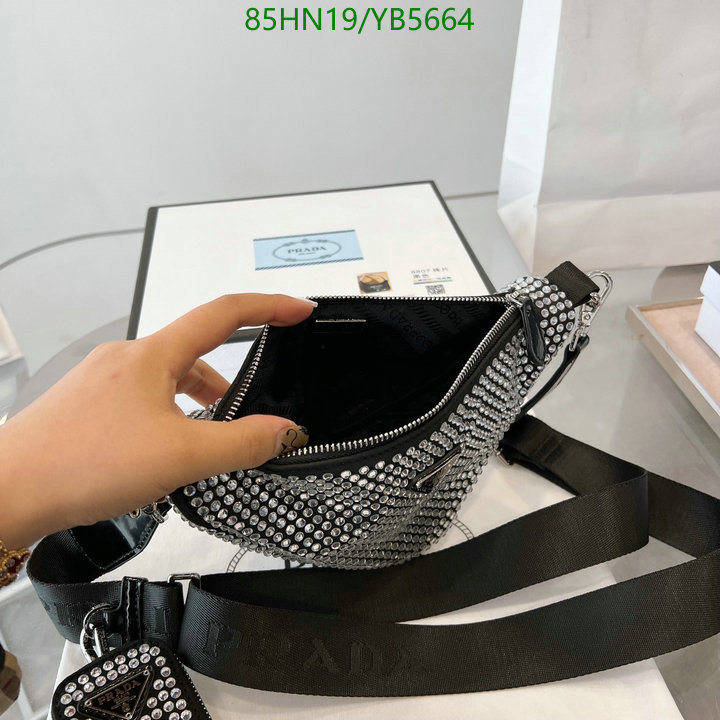 Prada Bag-(4A)-Triangle-,Code: YB5664,$ 111USD
