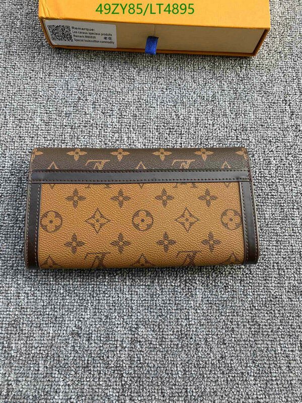 LV Bags-(4A)-Wallet-,Code: LT4895,$ 64USD