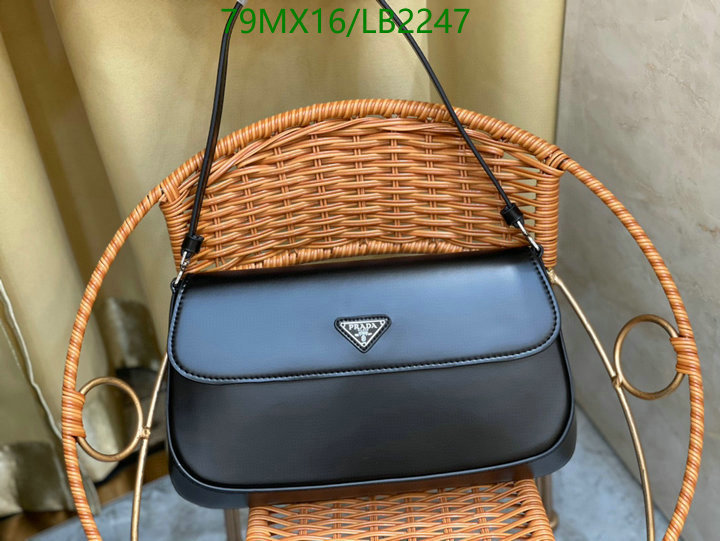 Prada Bag-(4A)-Cleo,Code: LB2247,$ 103USD
