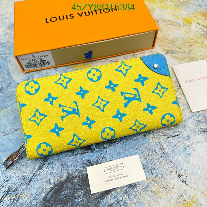 LV Bag-(4A)-Wallet- Code: QT5384 $ 59USD