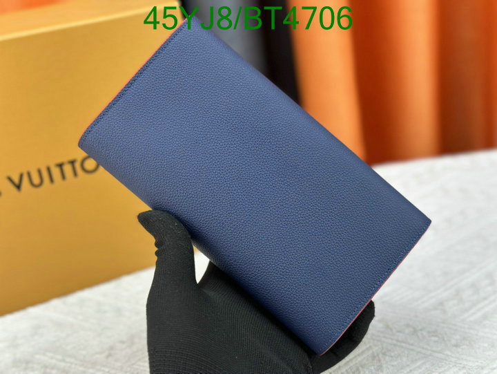 LV Bag-(4A)-Wallet- Code: BT4706 $ 59USD