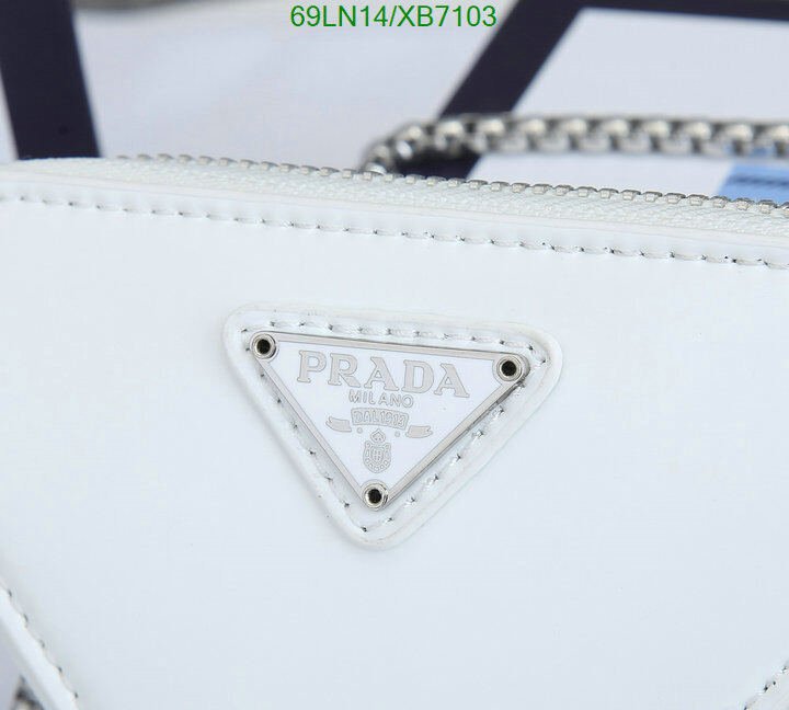 Prada Bag-(4A)-Triangle-,Code: XB7103,$ 90USD