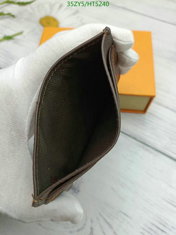 LV Bags-(4A)-Wallet-,Code: HT5240,$ 46USD