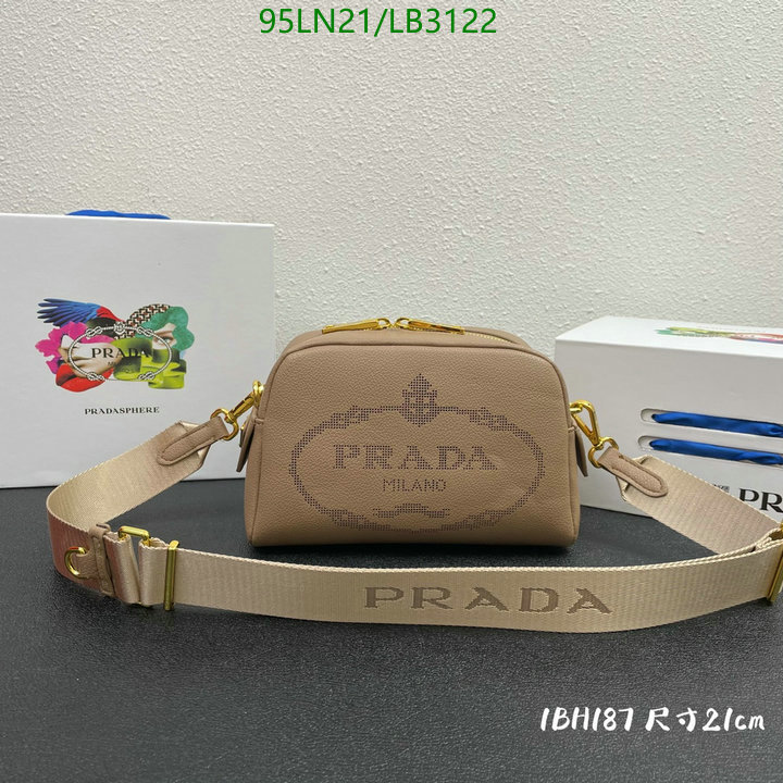 Prada Bag-(4A)-Diagonal- Code: LB3122 $ 124USD