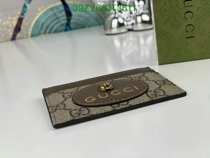Gucci Bag-(4A)-Wallet- Code: QT3611 $ 51USD