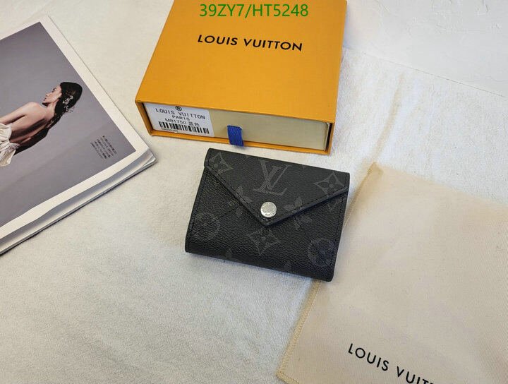 LV Bags-(4A)-Wallet-,Code: HT5248,$ 51USD
