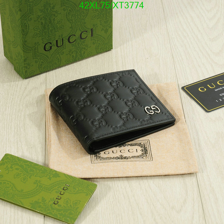 Gucci Bag-(4A)-Wallet-,Code: XT3774,$ 55USD