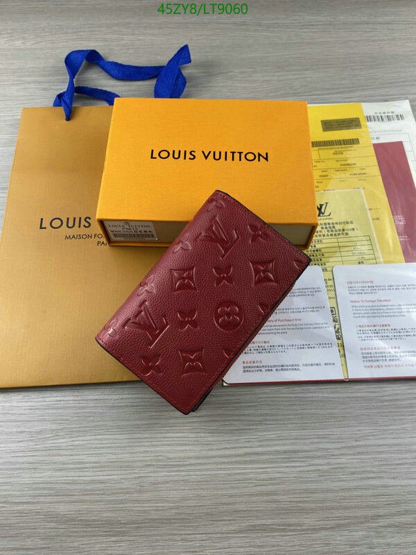 LV Bags-(4A)-Wallet-,Code: LT9060,$ 59USD