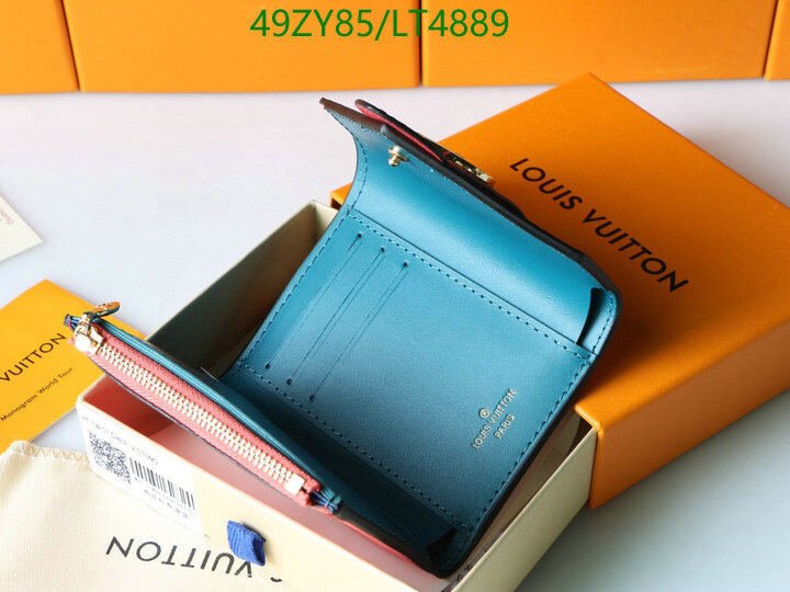 LV Bags-(4A)-Wallet-,Code: LT4889,$ 64USD