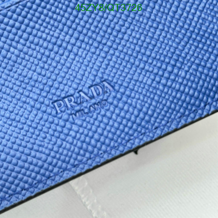 Prada Bag-(4A)-Wallet- Code: QT3726 $ 59USD