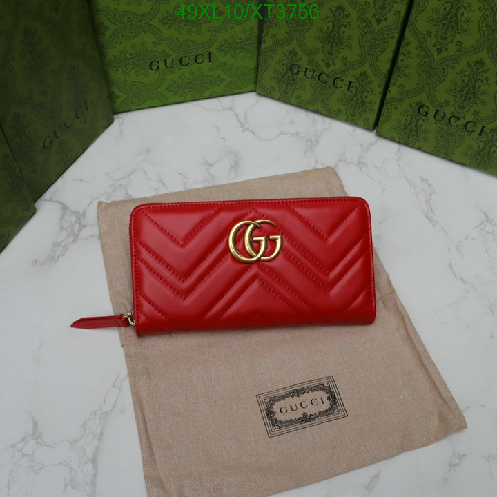 Gucci Bag-(4A)-Wallet-,Code: XT3756,$ 64USD