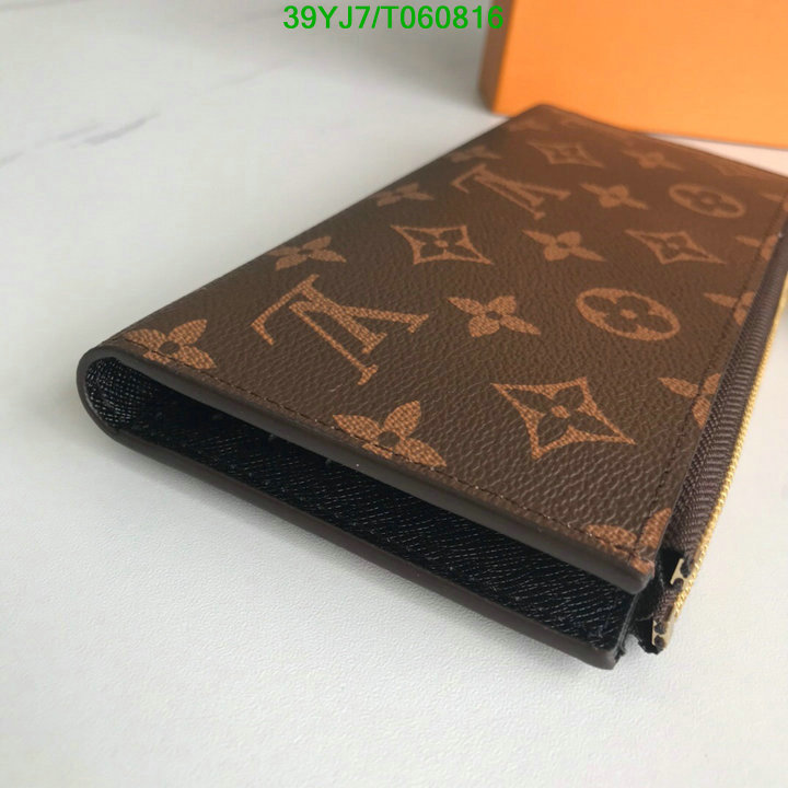 LV Bags-(4A)-Wallet-,Code: T060816,$ 51USD