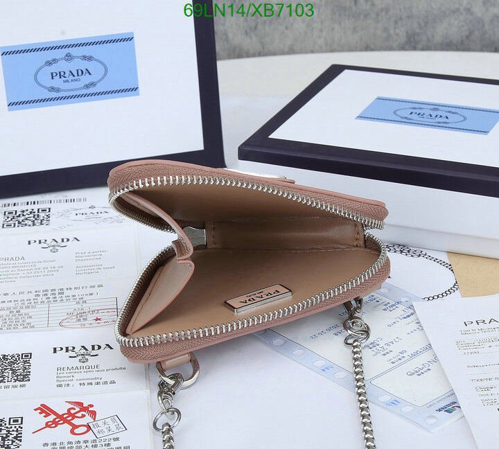 Prada Bag-(4A)-Triangle-,Code: XB7103,$ 90USD