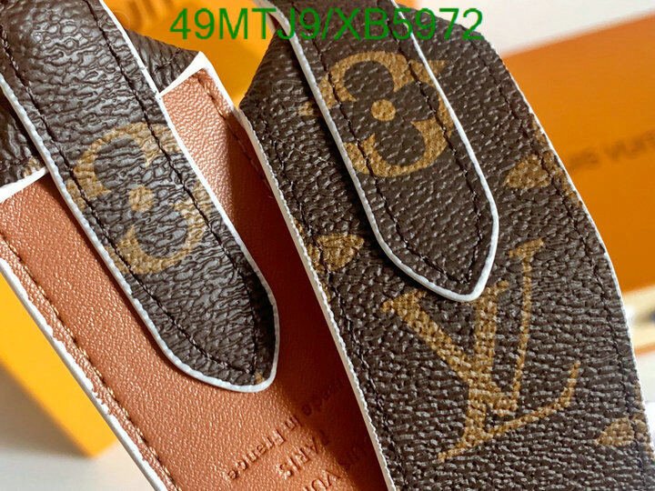 LV Bags-(4A)-Shoulder Strap-,Code: XB5972,$ 64USD