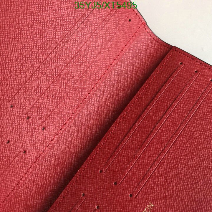 LV Bags-(4A)-Wallet-,Code: XT5495,$ 46USD