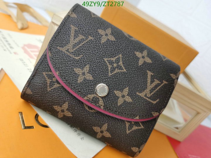 LV Bags-(4A)-Wallet-,Code: ZT2787,$ 64USD