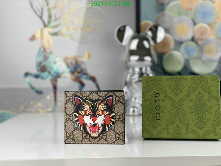 Gucci Bag-(4A)-Wallet-,Code: XT2708,$ 51USD