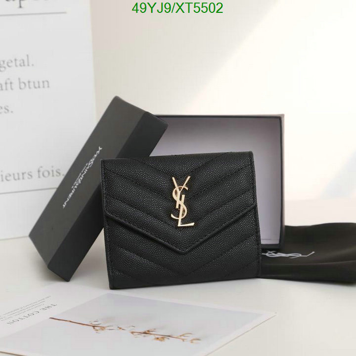 YSL Bag-(4A)-Wallet-,Code: XT5502,$ 64USD
