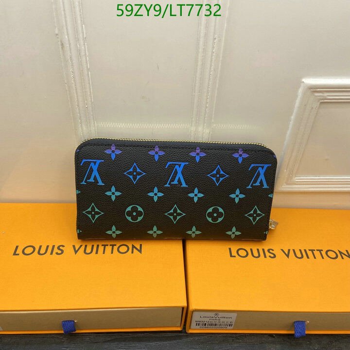 LV Bags-(4A)-Wallet-,Code: LT7732,$ 77USD