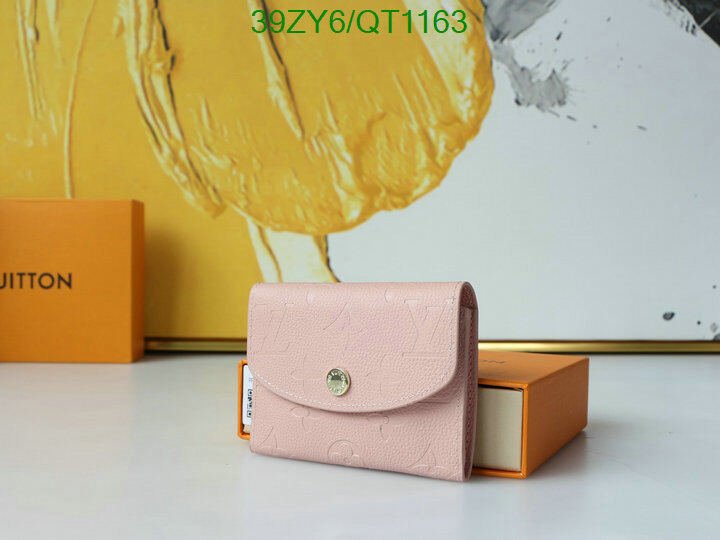 LV Bag-(4A)-Wallet- Code: QT1163 $ 51USD