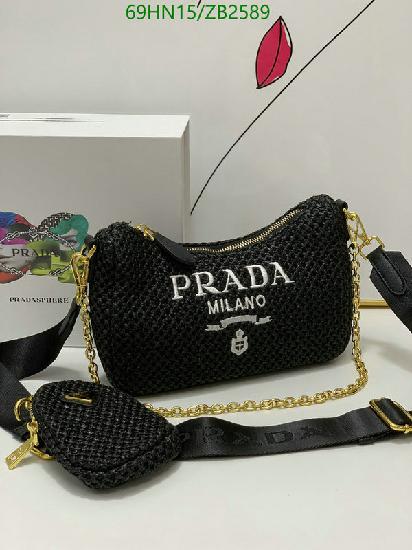 Prada Bag-(4A)-Re-Edition 2005 Code: ZB2589 $ 90USD