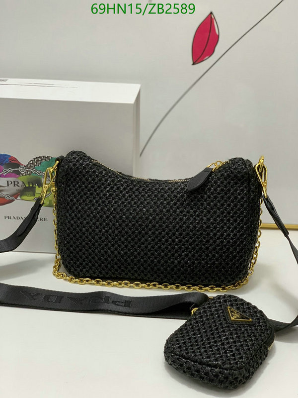 Prada Bag-(4A)-Re-Edition 2005 Code: ZB2589 $ 90USD