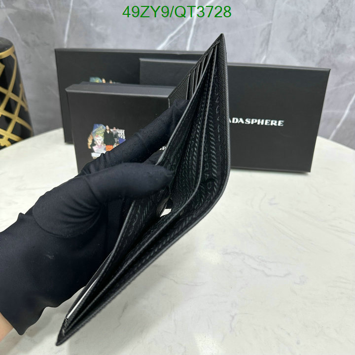 Prada Bag-(4A)-Wallet- Code: QT3728 $ 64USD