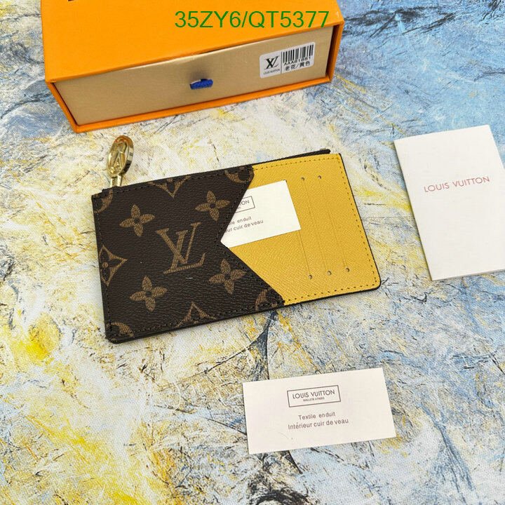 LV Bag-(4A)-Wallet- Code: QT5377 $ 46USD