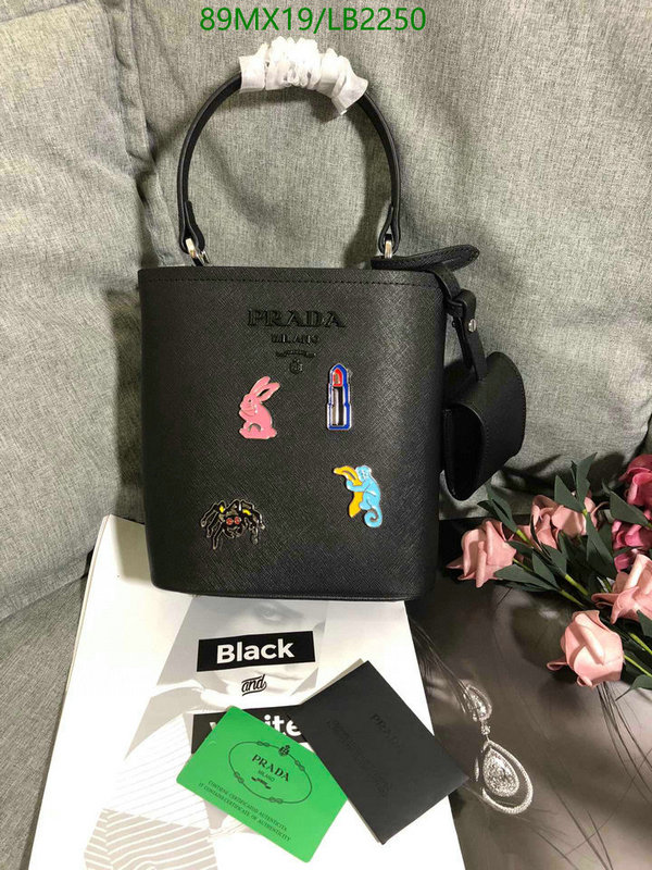 Prada Bag-(4A)-Bucket Bag- Code: LB2250 $ 116USD