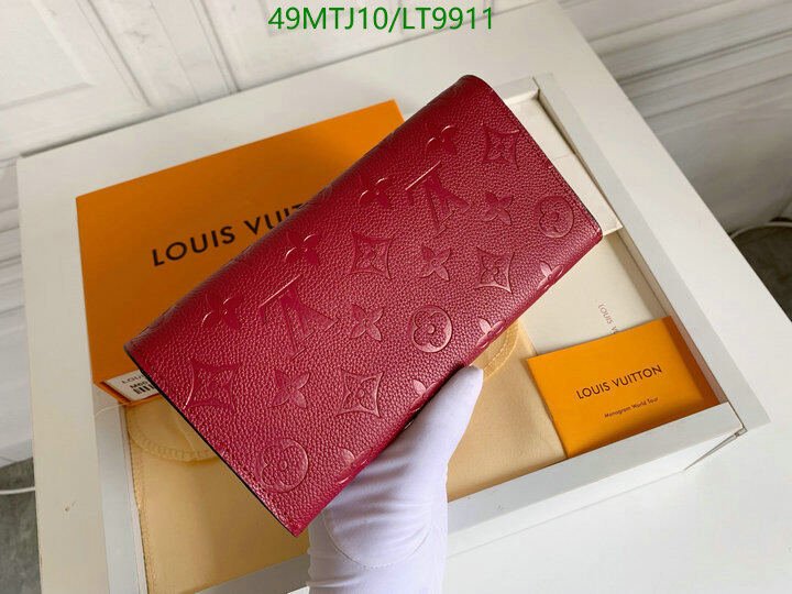 LV Bags-(4A)-Wallet-,Code: LT9911,$ 64USD