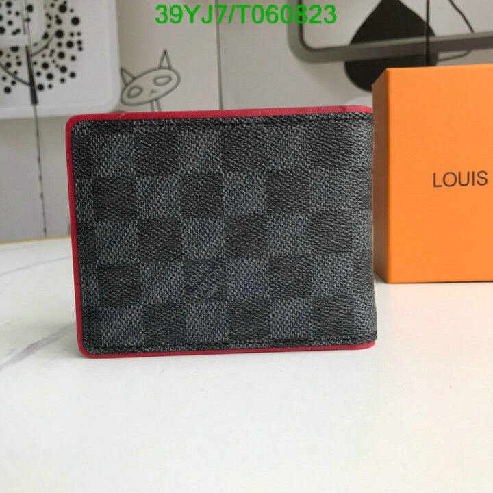 LV Bags-(4A)-Wallet-,Code: T060823,$ 51USD