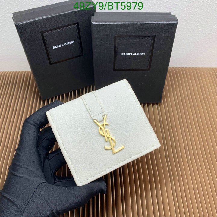 YSL Bag-(4A)-Wallet- Code: BT5979 $ 64USD