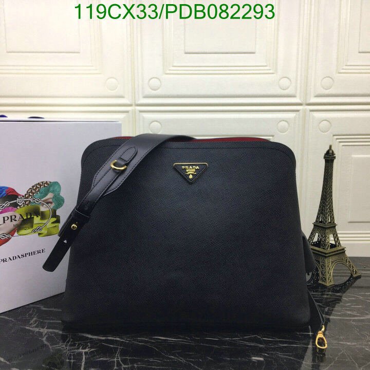 Prada Bag-(4A)-Handbag-,Code: PDB082293,$ 155USD