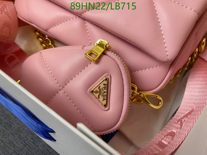 Prada Bag-(4A)-Diagonal-,Code: LB715,$ 116USD