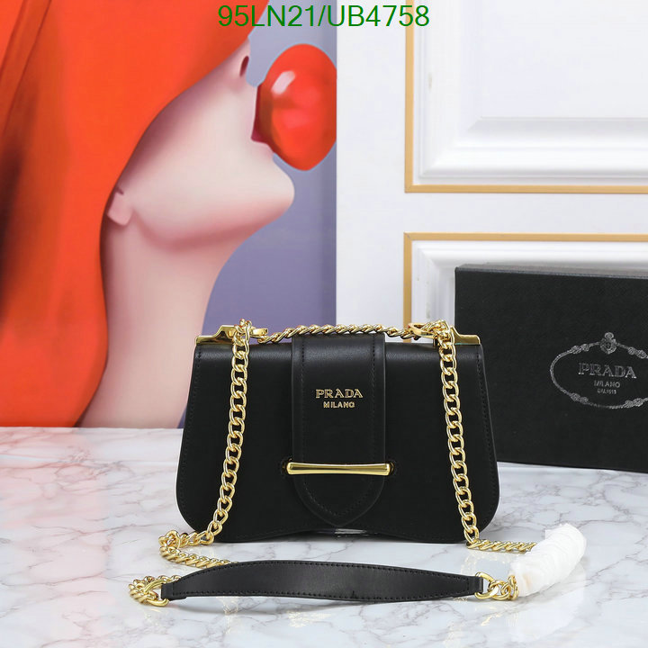 Prada Bag-(4A)-Diagonal- Code: UB4758 $ 124USD