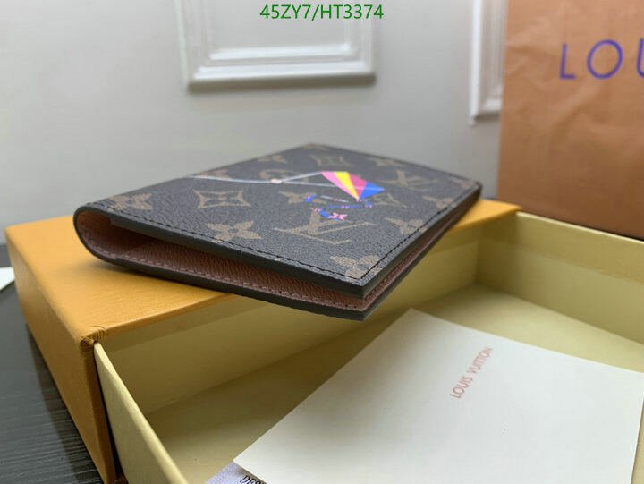 LV Bags-(4A)-Wallet-,Code: HT3374,$ 59USD