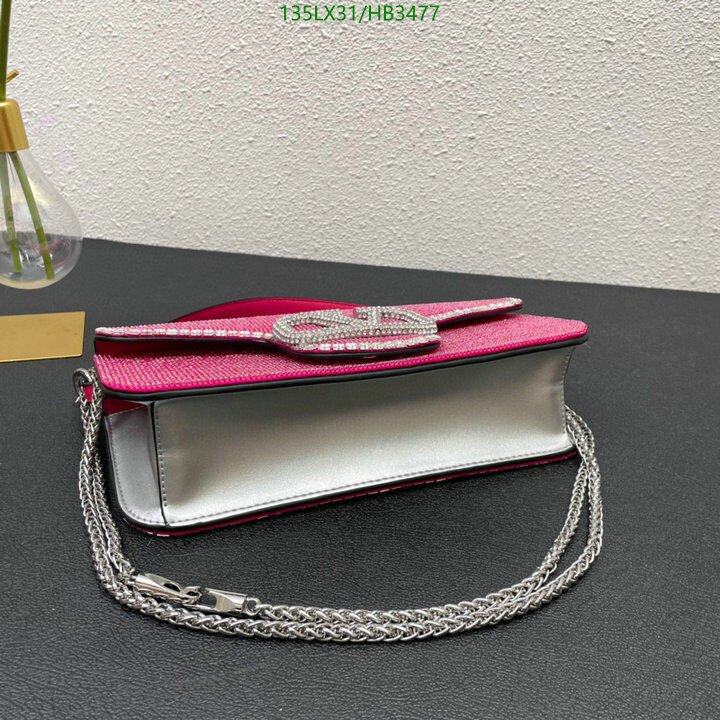 Valentino Bag-(4A)-LOC-V Logo ,Code: HB3477,$ 176USD