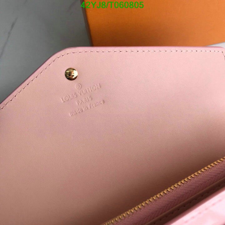 LV Bags-(4A)-Wallet-,Code: T060805,$ 55USD