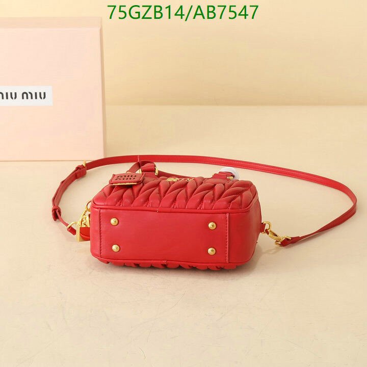 Miu Miu Bag-(4A)-Crossbody- Code: AB7547 $ 98USD