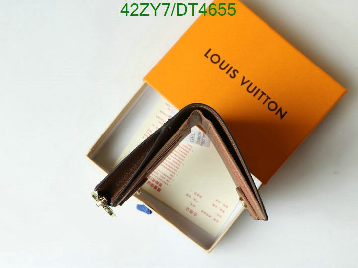 LV Bag-(4A)-Wallet- Code: DT4655 $ 55USD