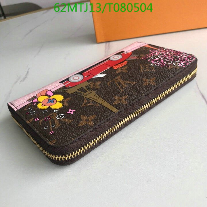 LV Bags-(4A)-Wallet-,Code: T080504,$ 81USD