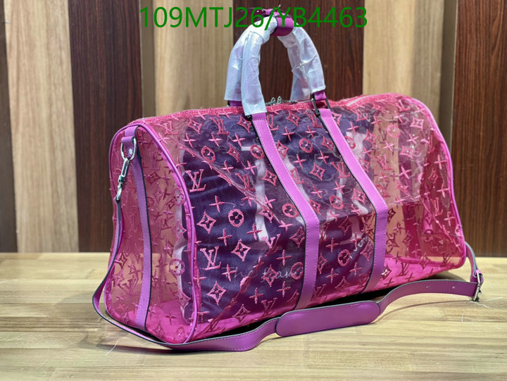 LV Bags-(4A)-Keepall BandouliRe 45-50-,Code: YB4463,$ 142USD