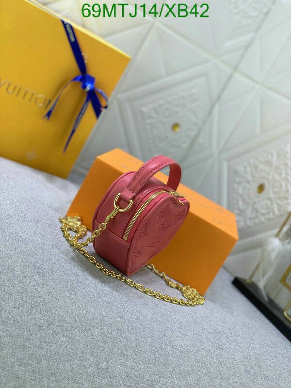LV Bags-(4A)-Pochette MTis Bag-Twist-,Code: XB42,$ 90USD