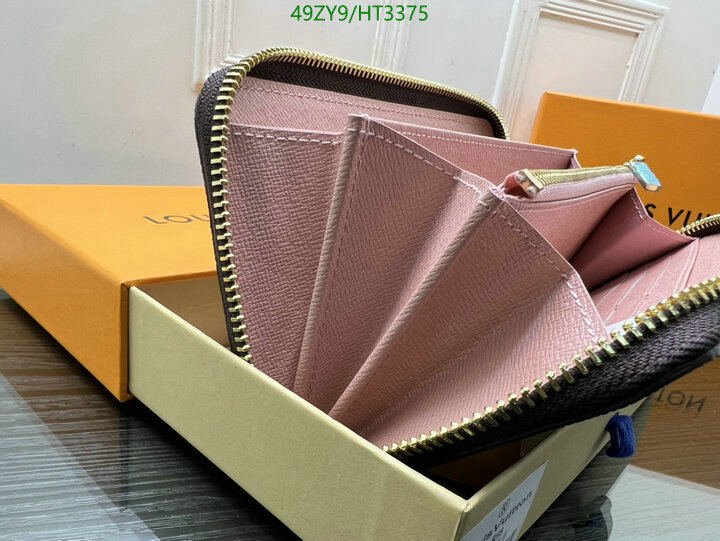 LV Bags-(4A)-Wallet-,Code: HT3375,$ 64USD