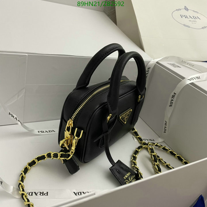 Prada Bag-(4A)-Diagonal-,Code: ZB2592,$ 116USD