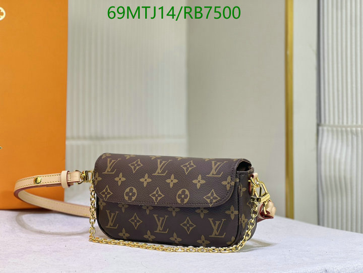 LV Bag-(4A)-Pochette MTis Bag-Twist- Code: RB7500 $ 90USD