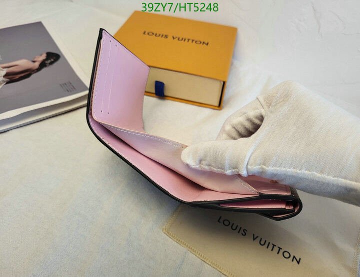 LV Bags-(4A)-Wallet-,Code: HT5248,$ 51USD